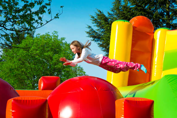 Corporate Events bounce house and water slide rentals in Shreveport LA